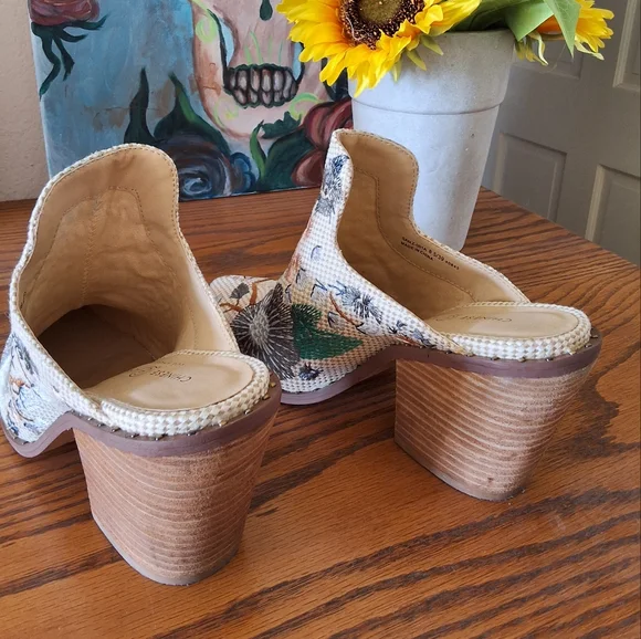 Chinese Laundry Woven Mules. Sz 8.5 - Picture 4 of 4